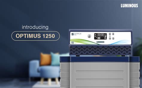 Amazon In Buy Luminous Optimus 1250 Pure Sine Wave 1100VA 12V Inverter