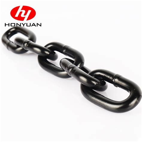 Black Paint Studless And Stud Link Anchor Chain China Anchor Chain