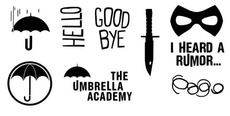 Inspired By Umbrella Academy Decal Stickers Umbrella Academy Laptop