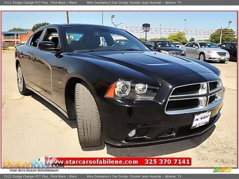 2012 Dodge Charger Rt Plus Pitch Black Black Photo 10