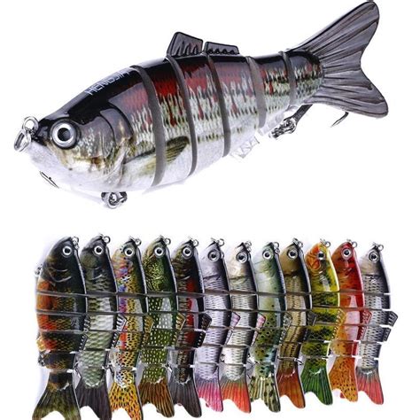 Buy Minnow Luya Fishing Lure Multi Section Cm G Segme Full