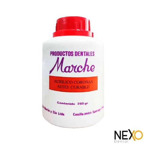 ACRILICO PARA CORONAS AUTOCURADO 250 GR MARCHE Nexo Dental