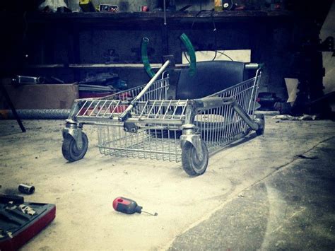 Shopping Trolley Into A Go Kart Go Kart Diy Go Kart Go Kart Buggy