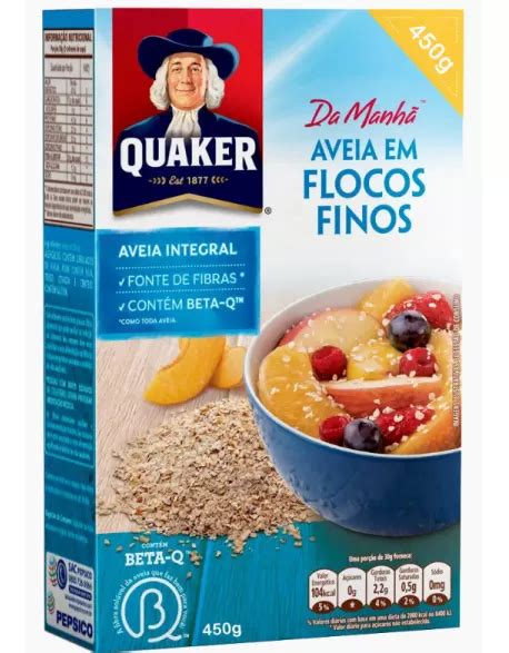 Aveia Flocos Finos Quaker G