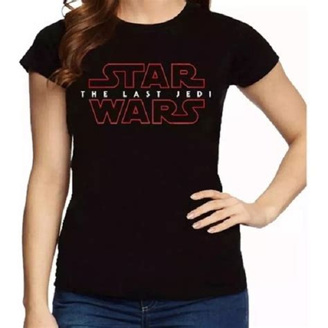 Camiseta Babylook Star Wars Os Últimos Jedi Elo7