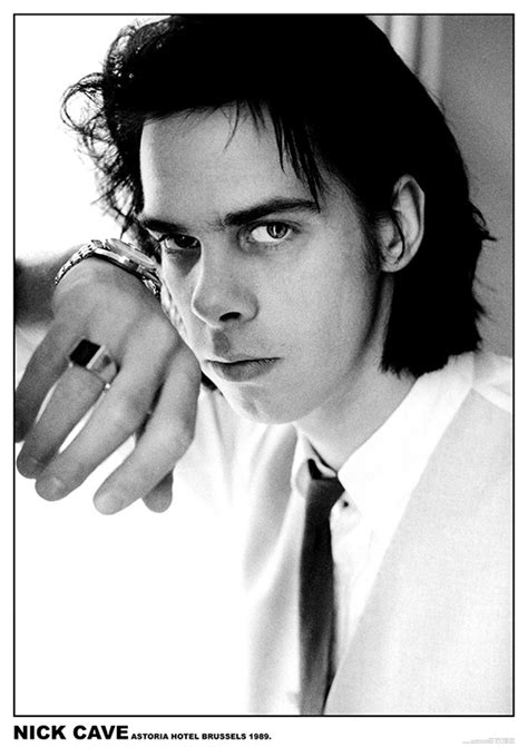 Nick Cave 1989 Portrait Poster