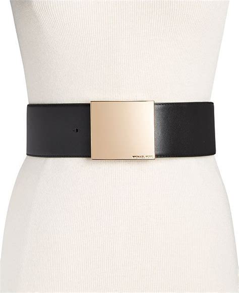 Michael Kors Michael Kors Wide Leather Belt Reviews Handbags