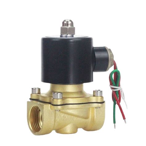 Electrically Controlled Hot Water Solenoid Valve Normally Closed For Gas And Oil Media Oem