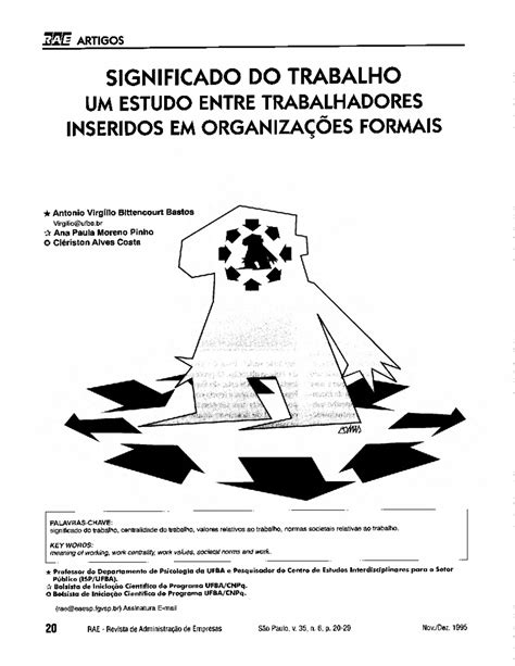 O Significado Do Trabalho 3 Ano B 11 11ARTIGOS SIGNIFICADO