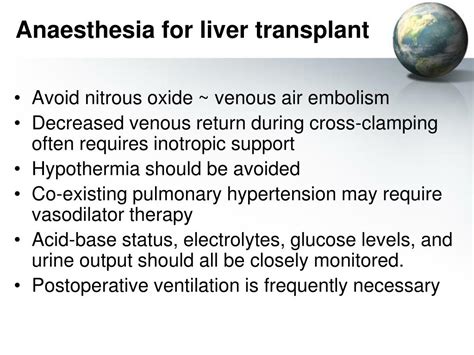 Ppt Anaesthesia In Liver Disease Patient Powerpoint Presentation