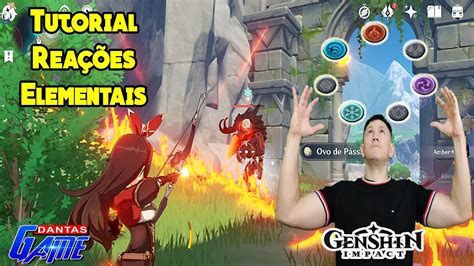 Genshin Impact Dicas Pra Iniciantes Tutorial Reações Elementais