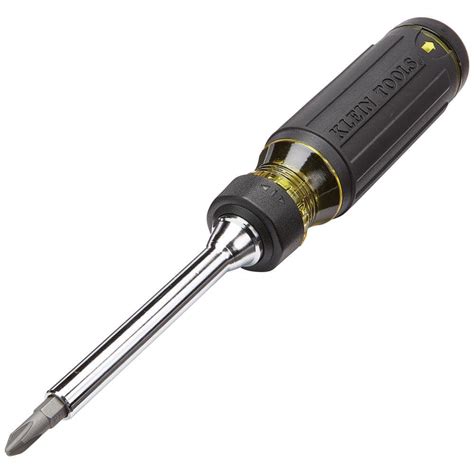 Klein Tools 15-in-1 Multi Bit Screwdriver, Ratcheting 32305 - The Home Depot