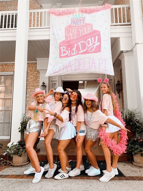 Sorority Banner College Sorority Sorority Bid Day Recruitment Themes