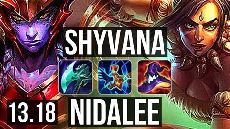 Shyvana Vs Nidalee Jng Quadra Rank Shyvana Legendary