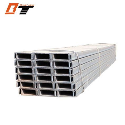 Hot Dipped Galvanized Cold Rolled Stainless Steel C Channel 304 316 Solar System Strut Slotted C