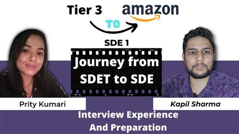 Tier To Amazon Sdet To Sde Off Campus Interview Experience Youtube