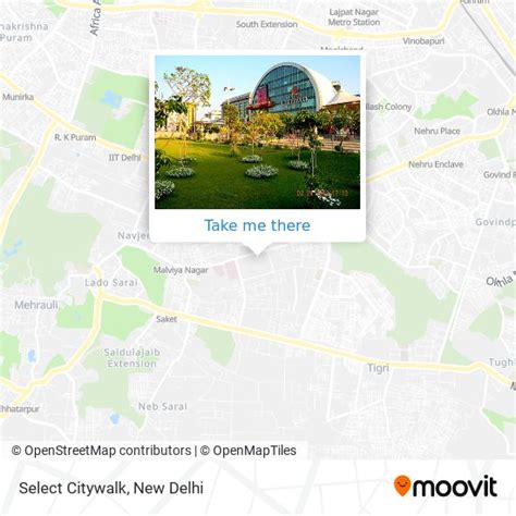 How To Get To Select Citywalk In Delhi By Bus Or Metro