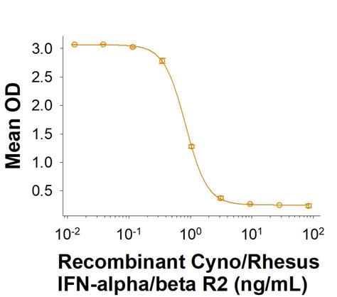 Recombinant Cyno Rhesus Ifn Alpha Beta R Fc Protein Cf Ab