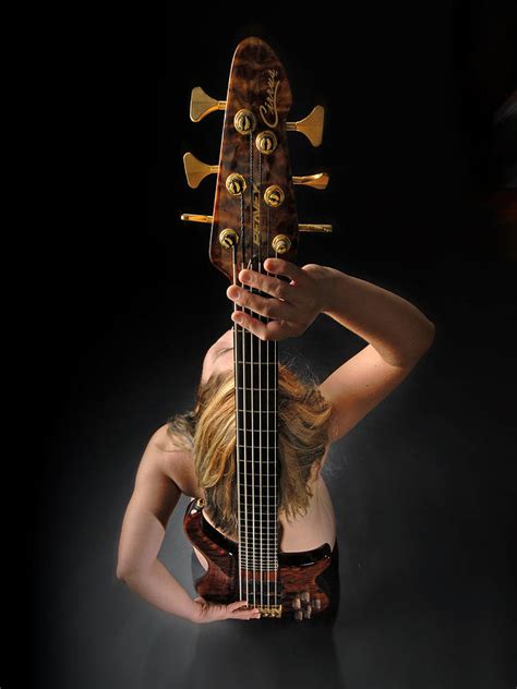 Nude Woman With Guitar Photograph By Chris Maher Fine Art America