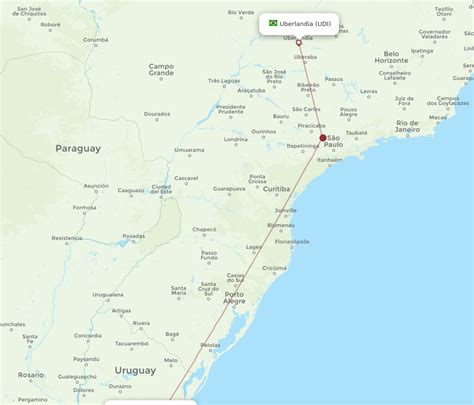 Flights From Uberlandia To Punta Del Este UDI To PDP Flight Routes