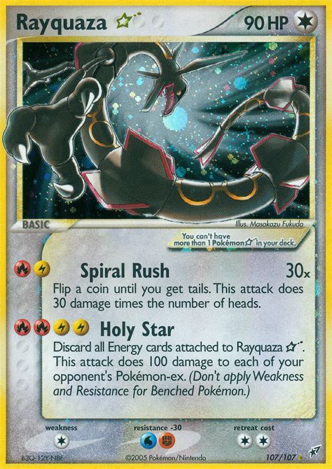 Rayquaza Star · Deoxys Dx 107 ‹ Pkmncards