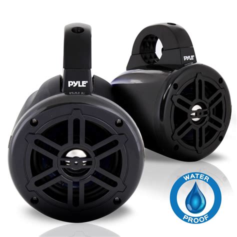 Pyle Plmrwb B Marine And Waterproof Vehicle Speakers On The