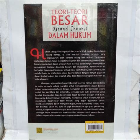 Jual BUKU TEORI TEORI BESAR Grand Theory DALAM HUKUM Munir Fuady