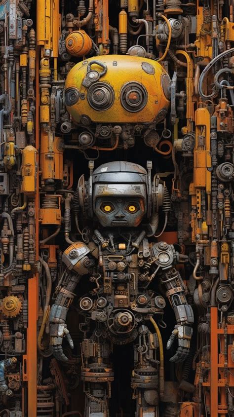 Iron Robot Guard | Роботы, Саше, Маски