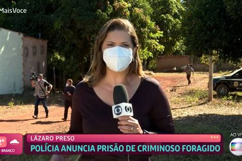 Repórter da Globo dança ao vivo na Record após captura de Lázaro Folha PE