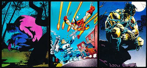 Lot Detail - 1992 Comic Images Wolverine From Then ‘til Now- 1 Complete ...