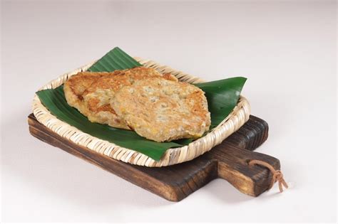 Premium Photo | Lempeng Pisang is a Traditional Banana Pancake from Malay and Indonesia.