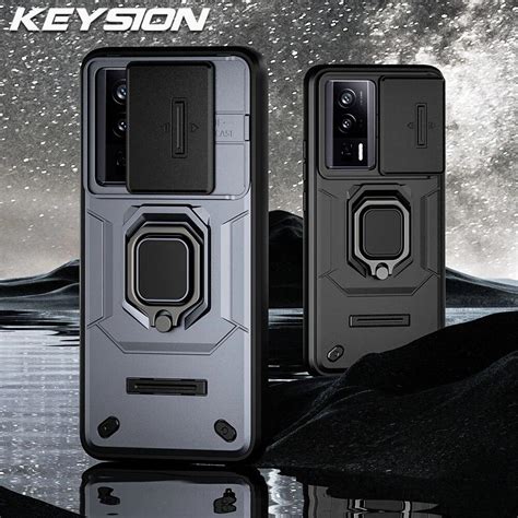 Cheap Keysion Shockproof Armor Case For Xiaomi Poco F Pro Slide Camera