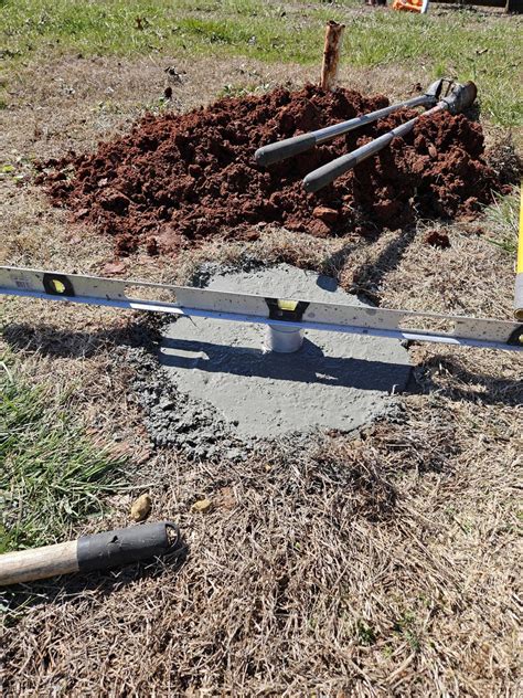 how to install a flag pole