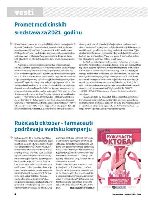 Informator Broj By Apoteka Asopis Issuu