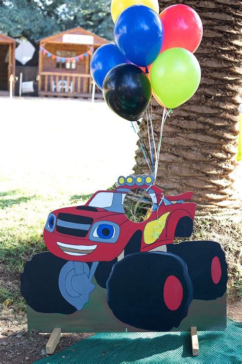 Kara's Party Ideas Blaze and the Monster Machines Birthday Party | Kara ...