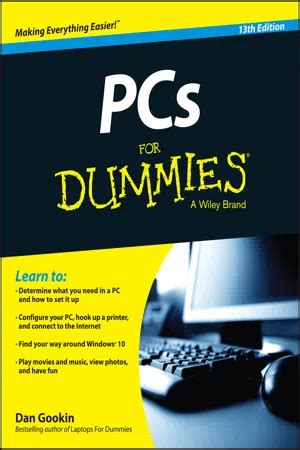 Pdf Pcs For Dummies By Dan Gookin Ebook Perlego