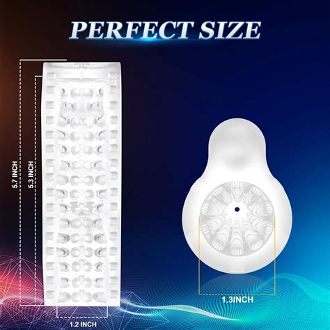 Vibrador Masturbador Masculino Con Potentes Vibraciones De Cristal Manga Vagina Masculina