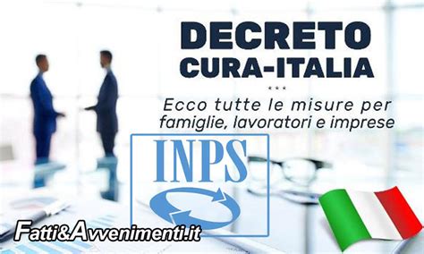 INPS Coronavirus Misure A Sostegno Di Famiglie Lavoratori E Aziende