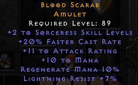 Iso 2 Sorc Or Lightning 20 Fcr Amulet Topic D2jsp