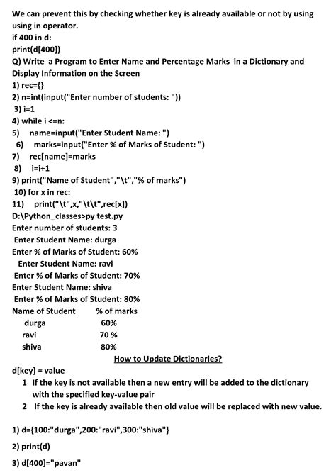 Solution Dictionary Data Structure Of Python Studypool