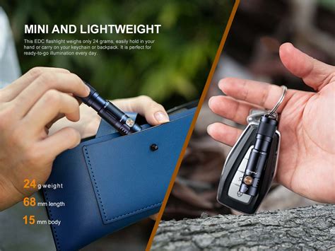 Fenix E05R Keychain Flashlight - 400 Lumens - Fenix Lighting