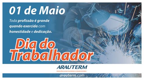 Arauterm Not Cias De Maio Dia Do Trabalhador