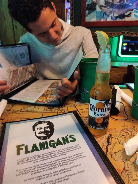 Menu at Flanigan's Seafood Bar and Grill, Doral, NW 12th St