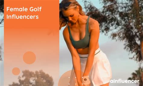 Hottest Female Golf Influencers In