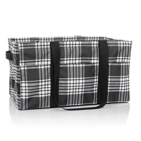 Perfectly Plaid Deluxe Utility Tote Thirty One Gifts Affordable