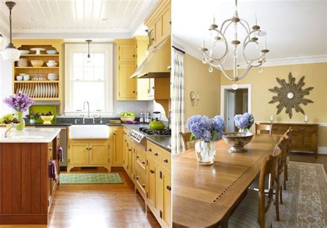 Yellow color in the interior of the kitchen | Best Interior Design ...