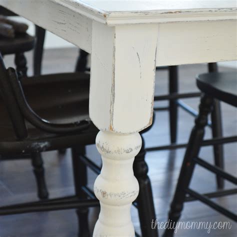 Diy Chalk Paint Kitchen Table And Chairs