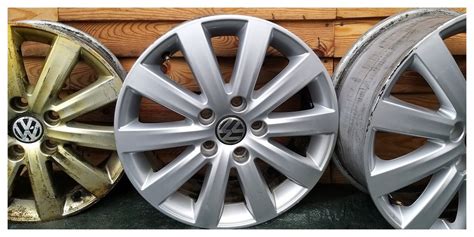 Купить Легкосплавные диски 17 5X120 ET55 7J VW T5 T6 7E0601025C: отзывы ...