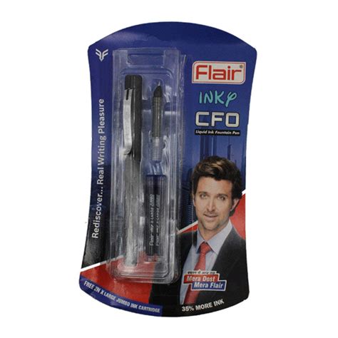 Buy Flair Inky CFO Blue Ink Liquid Fountain Pen Online At Best Prices