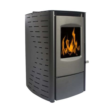 Pellet Stoves Modern Design 6kw Remote Control Indoor Fireplace ...